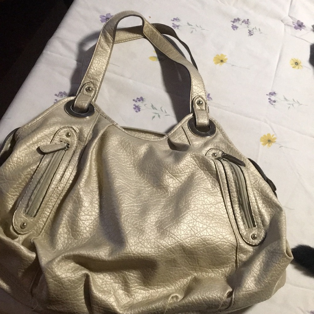 Strada leather hobo bag